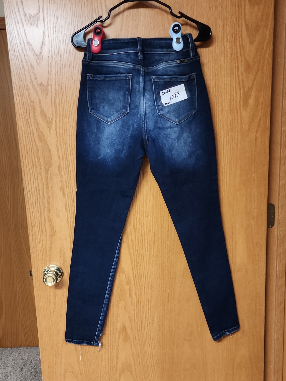 KanCan Dark Indigo Skinny Jeans 28x28 number 1083